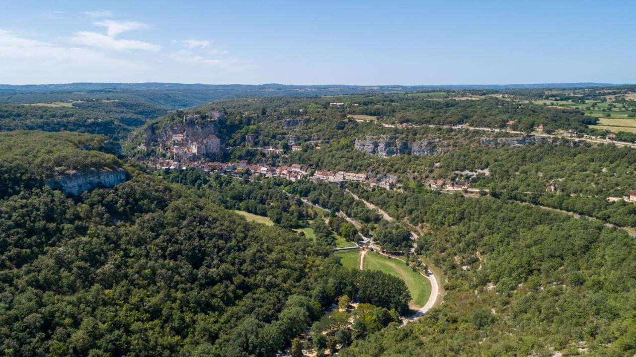 Hotel Camping Les Cigales Rocamadour Exteriér fotografie